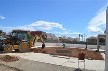 Mejora de la zona de jardines del grupo de viviendas adaptadas para mayores