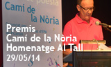 Acte lliurament premis Camí de la Nòria. Homenatge a Al Tall