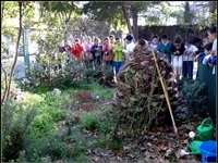 Plantació realitzada per l'alumnat del CP Ausiàs March