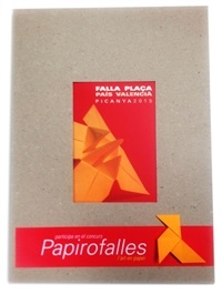 Falla Pl. País Valencià. 1r Premi Llibret Faller