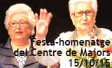 Homenatge a la sòcia de major edat del Centre de Majors