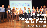 Celebració 25 anys del Recreo-Cross de la Dona