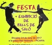 Festa i exhibició de balls de saló este dissabte