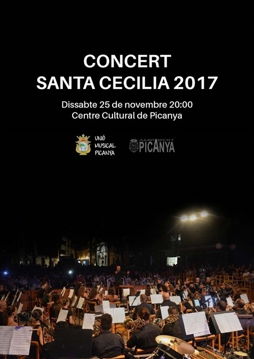 CARTELL CONCERT SANTA CECILIA 2017