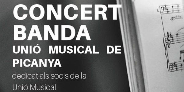 La Unió Musical ofereix el concert d'homenatge als seus socis