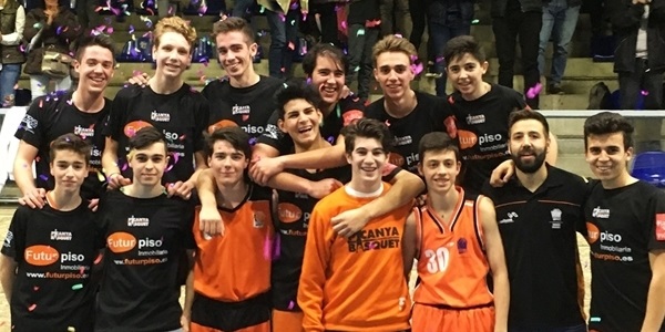 Els juniors del Picanya Bàsquet guanyen la lliga i ascendeixen a Preferent