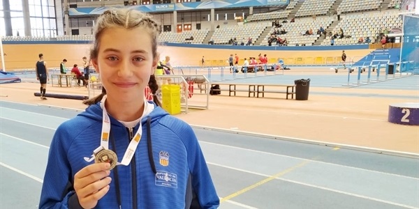 L'atleta Emma Jiménez suma el títol de campiona autonòmica