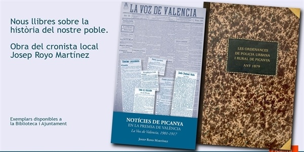 Notícies i ordenances del passat en els nous llibres del cronista José Royo