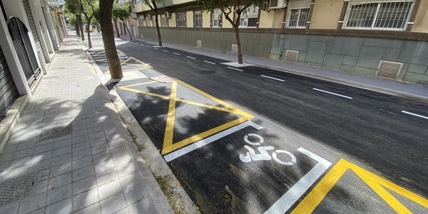 Finalitzades les obres en el carrer Lluís Vives