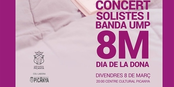 Concert de la Unió Musical en homenatge a les dones