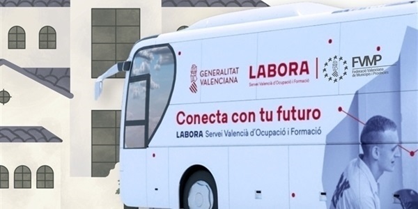 Visita del Bus Labora